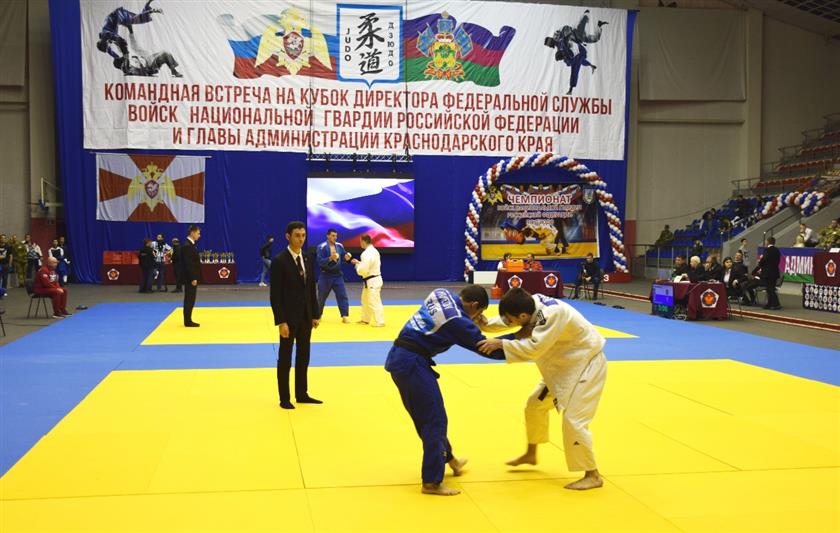 Спортсмены Южного округа Росгвардии победили в III Всероссийском чемпионате войск национальной гвардии РФ по дзюдо (фото, видео)