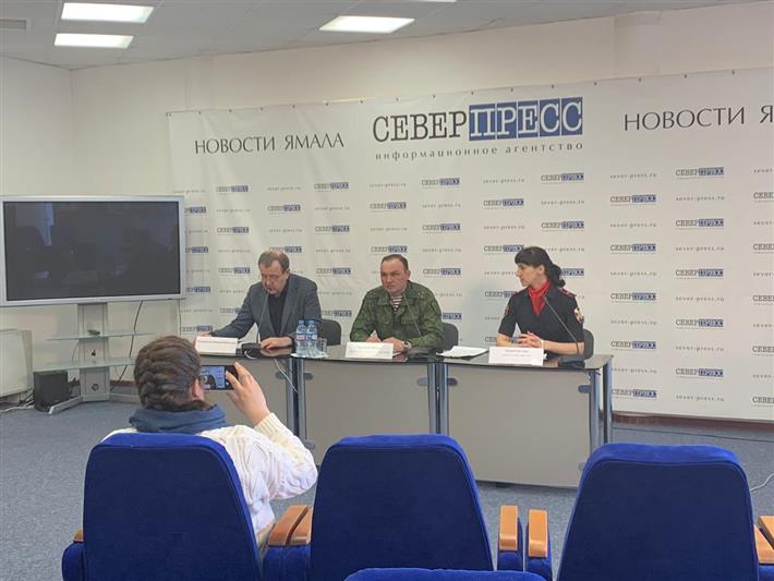 Журналистам Ямала рассказали о региональном этапе всероссийской акции Росгвардии «Вахта Памяти. Сыны Великой Победы»