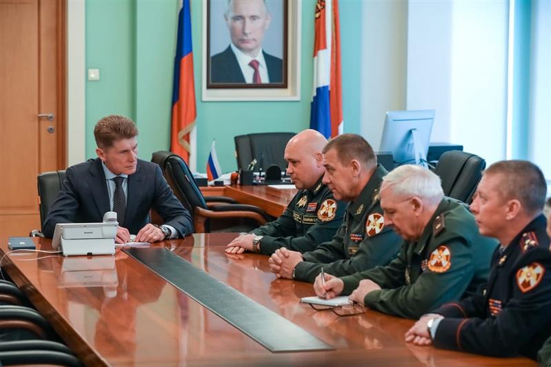 Губернатор Приморья отметил вклад Росгвардии в обеспечение безопасности региона  
