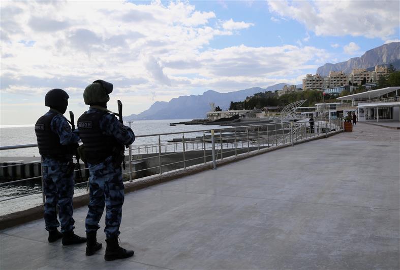 Военнослужащие и сотрудники крымского управления Росгвардии обеспечили безопасность Ялтинского международного экономического форума