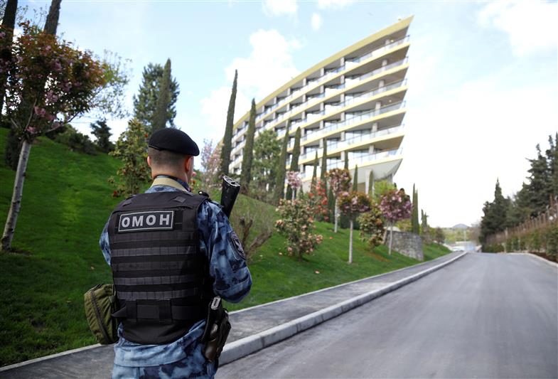 Военнослужащие и сотрудники крымского управления Росгвардии обеспечили безопасность Ялтинского международного экономического форума
