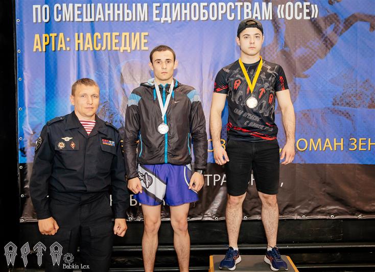 Офицер рязанского СОБР одержал победу на Всероссийском турнире по смешанным единоборствам