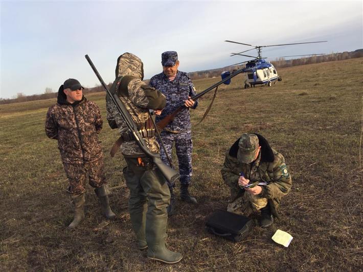 В Башкирии росгвардейцы следят за соблюдением законодательства в связи с началом весеннего охотничьего сезона