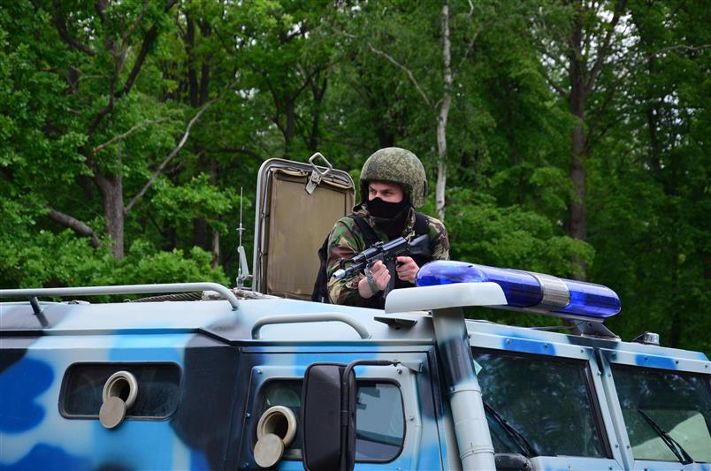 Сотрудники тамбовского ОМОН завершили полевой выход