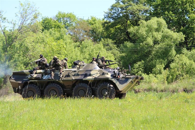 Курский ОМОН завершил полевой выход
