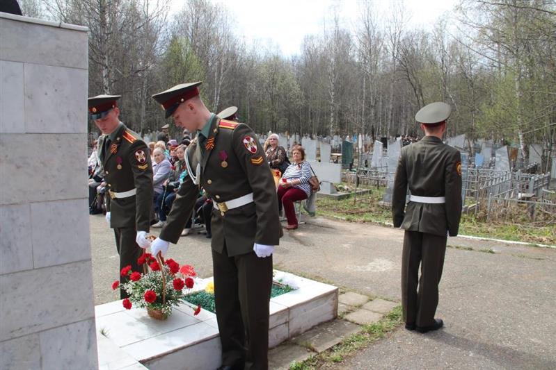 Военнослужащие Пермского военного института Росгвардии приняли участие в акции «Чтобы помнили…», посвященной Дню Победы