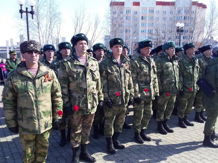 На Ямале росгвардейцы принимают активное  участие в праздничных мероприятиях Дня Победы