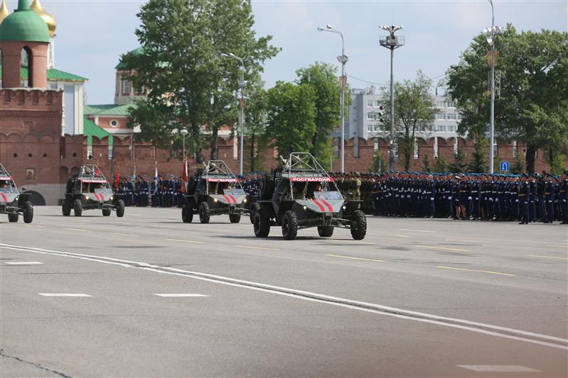 Росгвардейцы Центрального округа поучаствовали в торжественных мероприятиях в День Победы (видео)