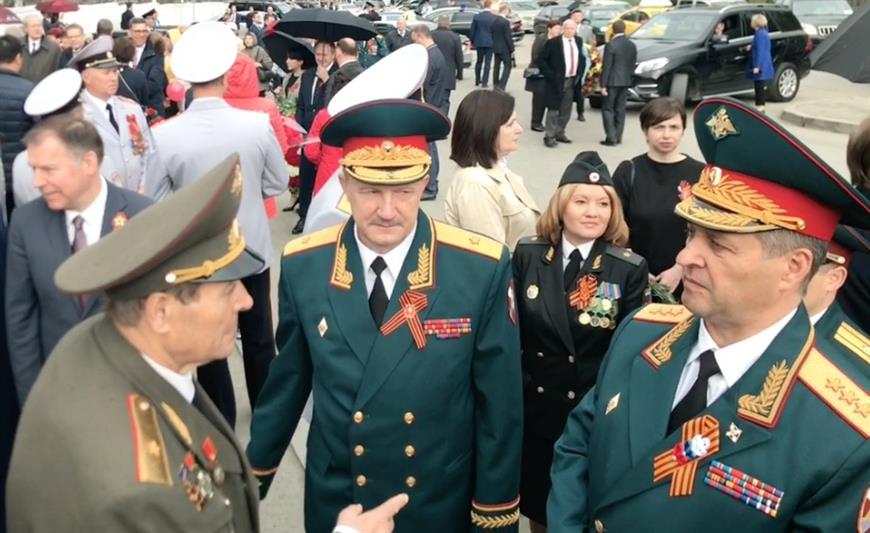 Уральский округ Росгвардии принял участие в торжественных мероприятиях Дня Победы