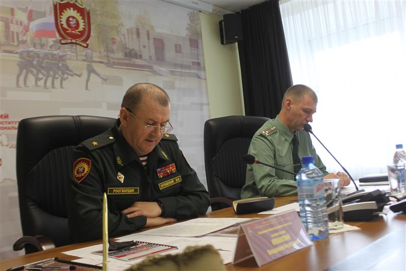 Состоялись первые заседания государственных аттестационных комиссий в Пермском военном институте Росгвардии 