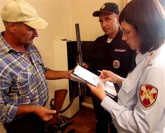 В Зауралье  росгвардейцы подвели итоги оперативно-профилактического мероприятия 