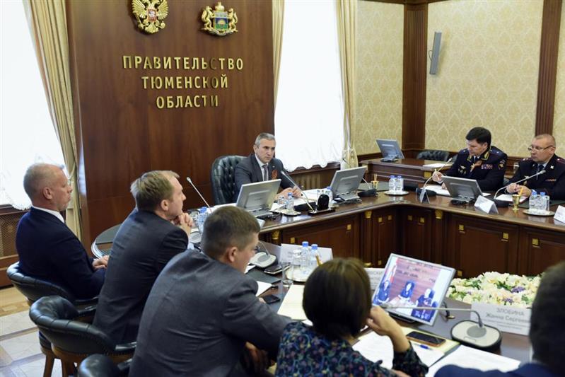 Начальник Управления Росгвардии по Тюменской области принял участие в заседании оперативного штаба по вопросам охраны лесов от пожаров