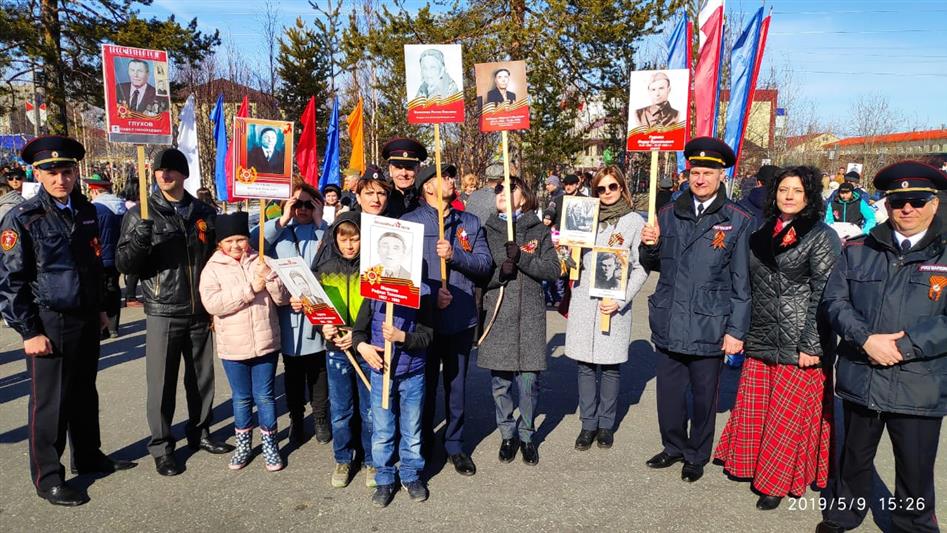 На Ямале росгвардейцы принимают активное  участие в праздничных мероприятиях Дня Победы