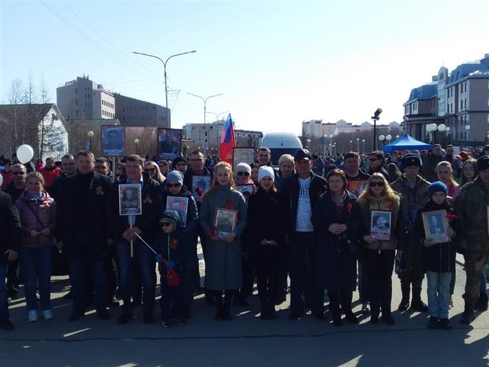 На Ямале росгвардейцы принимают активное  участие в праздничных мероприятиях Дня Победы