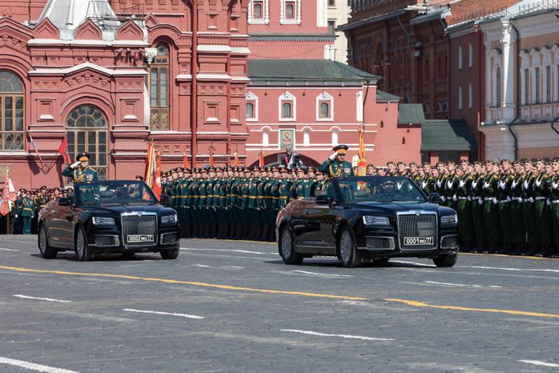 Росгвардия на параде Победы