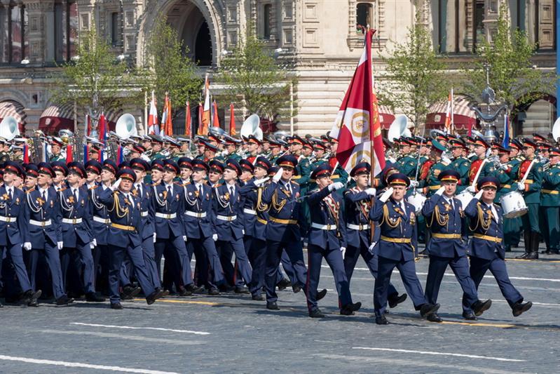 Росгвардия на параде Победы