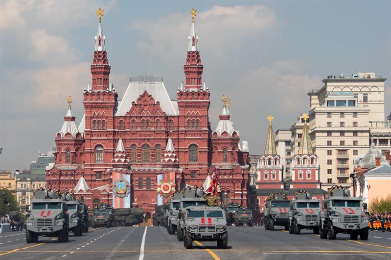 Росгвардия на параде Победы
