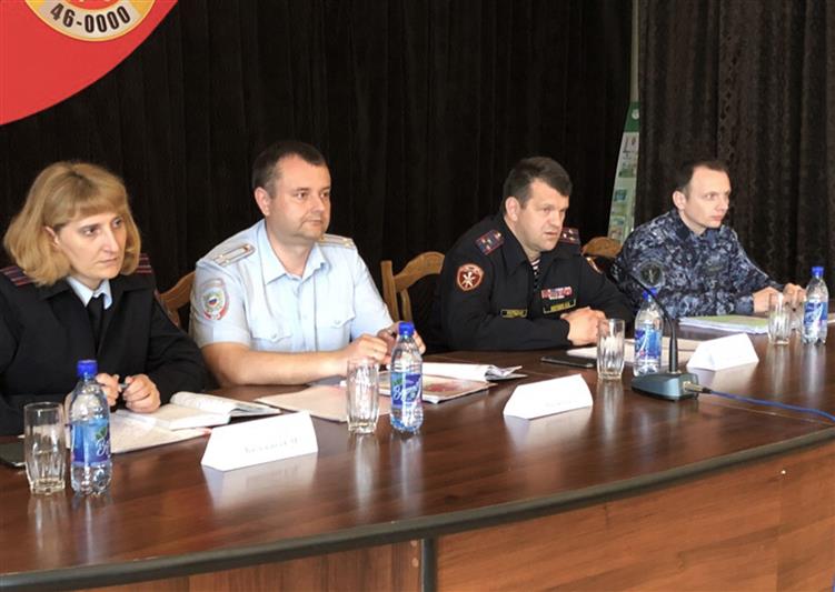 В Управлении Росгвардии по Курской области состоялось заседание координационного совета по взаимодействию с частными охранными предприятиями