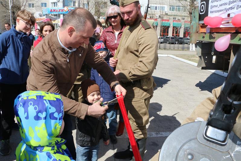 В Благовещенске Амурской области состоялось  открытие первого на Дальнем Востоке передвижного музея на колесах