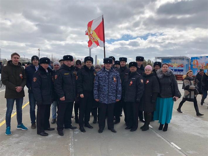 На Ямале росгвардейцы принимают активное  участие в праздничных мероприятиях Дня Победы