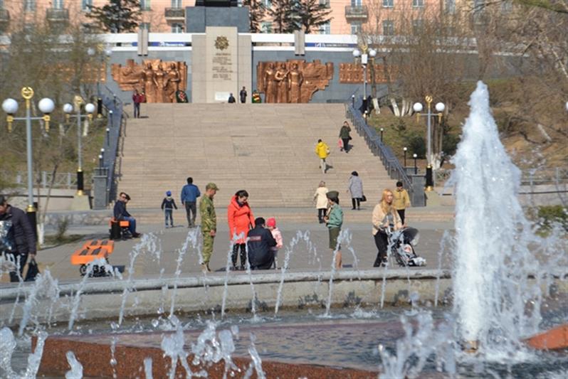 В Бурятии росгвардейцы поддержали всероссийскую акцию «Георгиевская лента»
