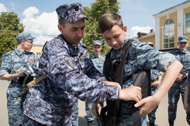 Школьный отряд Росгвардии