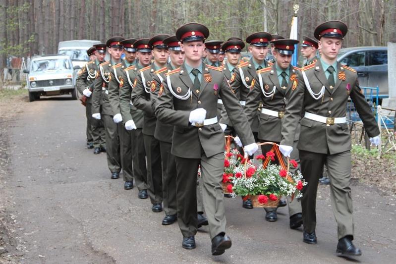 Военнослужащие Пермского военного института Росгвардии приняли участие в акции «Чтобы помнили…», посвященной Дню Победы