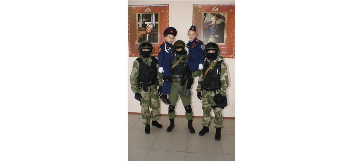Кадеты и учащиеся общеобразовательных школ города Тольятти посетили Центр подготовки личного состава Росгвардии