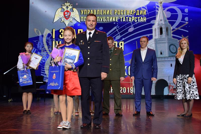 В Казани состоялся региональный этап фестиваля детской патриотической песни Росгвардии (фото)