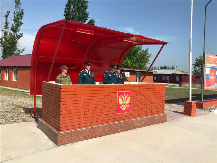 На Северном Кавказе росгвардейцы приняли участие в праздновании Дня Победы