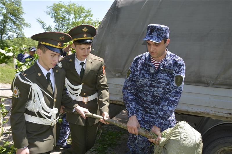 В Кабардино-Балкарии прошла акция «Аллея Росгвардии»