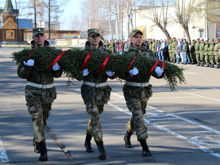 В красноярском соединении провели акцию «Наследники «Бессмертного полка» в строю Росгвардии»