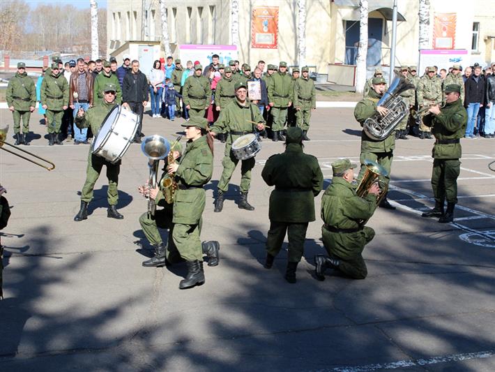 В красноярском соединении провели акцию «Наследники «Бессмертного полка» в строю Росгвардии»