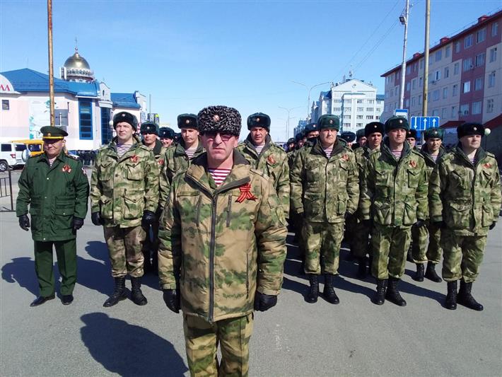 На Ямале росгвардейцы принимают активное  участие в праздничных мероприятиях Дня Победы