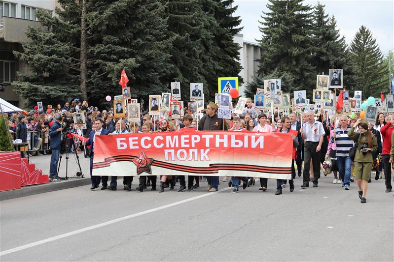 Военнослужащие Северо-Кавказского округа Росгвардии возглавили Парад Победы в столице СКФО
