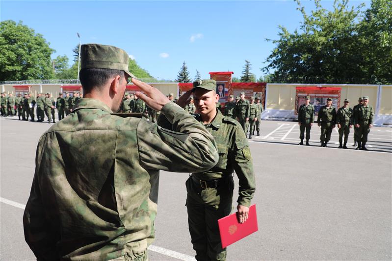 В Пятигорске прошли торжественные мероприятия в рамках акции «В память о военной службе в Росгвардии»