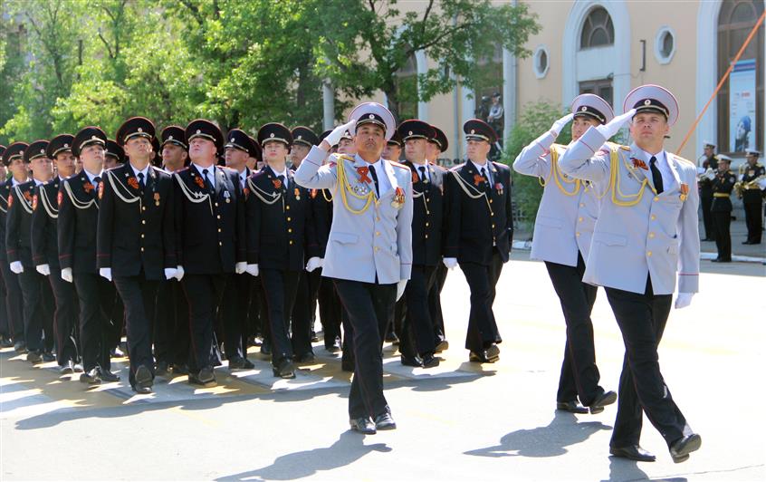 Военнослужащие и сотрудники Южного округа Росгвардии приняли участие в мероприятиях в честь Дня Победы