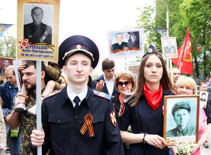 Военнослужащие и сотрудники Южного округа Росгвардии приняли участие в мероприятиях в честь Дня Победы