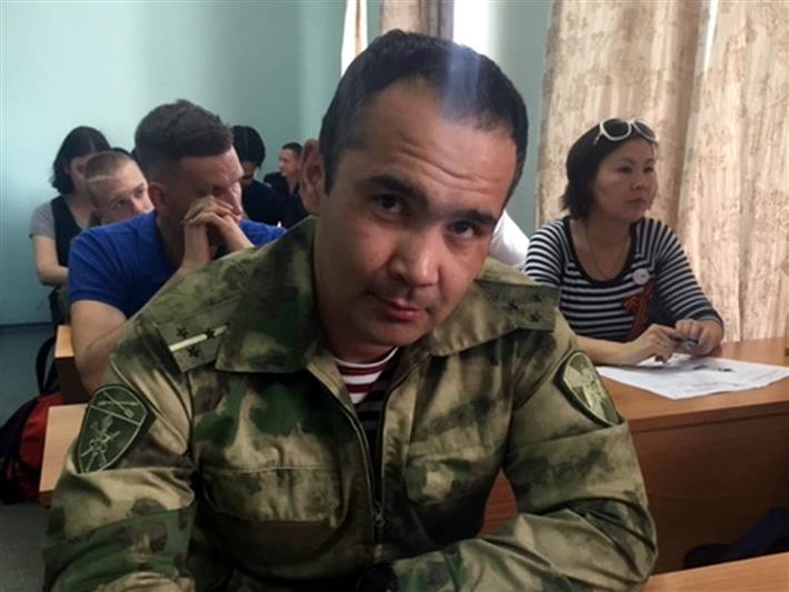 Сотрудники и военнослужащие иркутского областного управления Росгвардии подключились к акции «Диктант Победы» (видео)