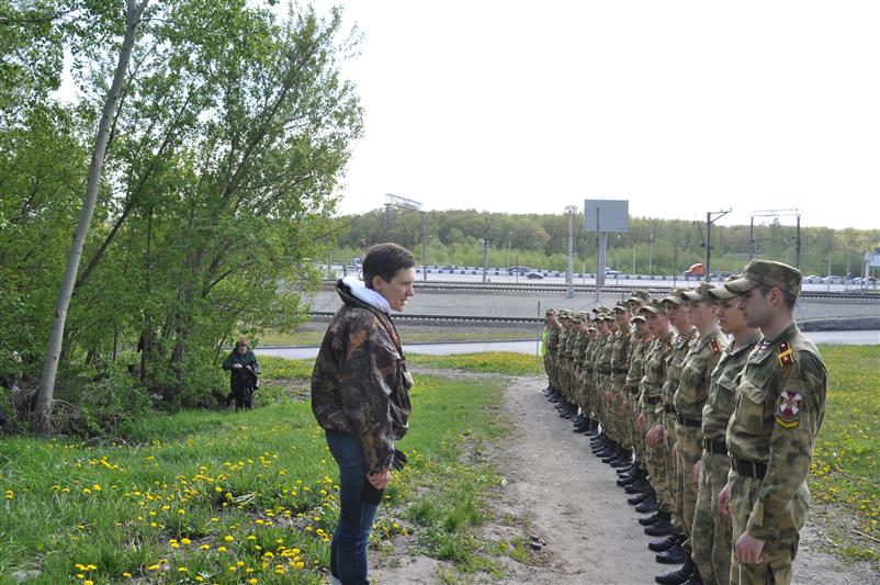 Курсанты Новосибирского военного института Росгвардии приняли участие в экологической акции «Чистый берег»