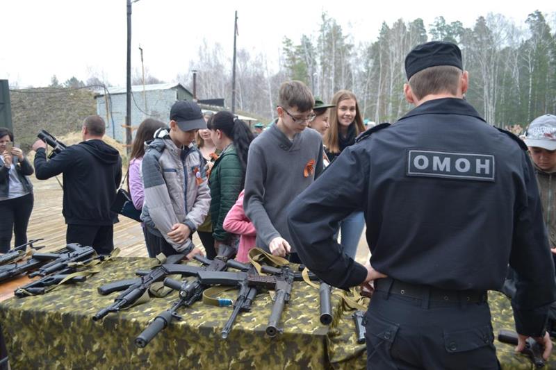 Бойцы ОМОН «Скиф» стали одними из организаторов патриотической акции «Полигон-2019»