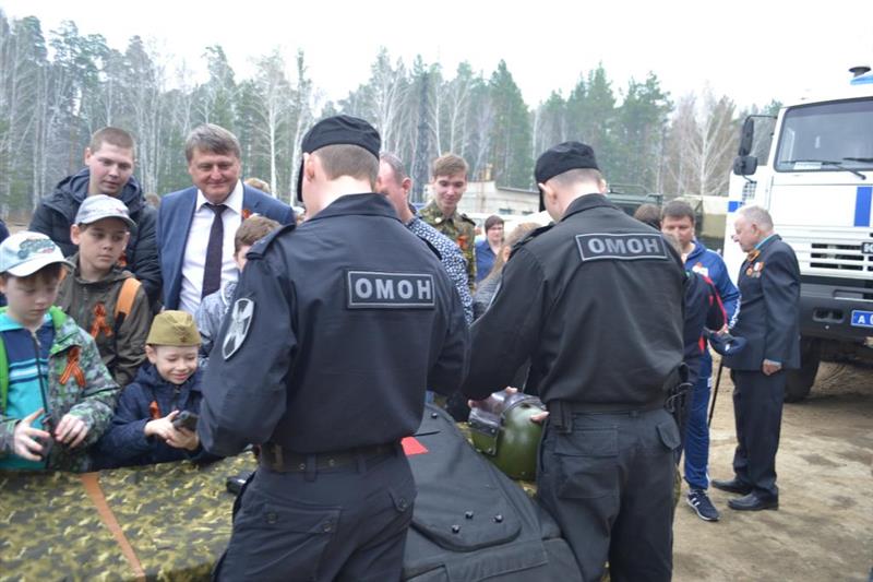 Бойцы ОМОН «Скиф» стали одними из организаторов патриотической акции «Полигон-2019»