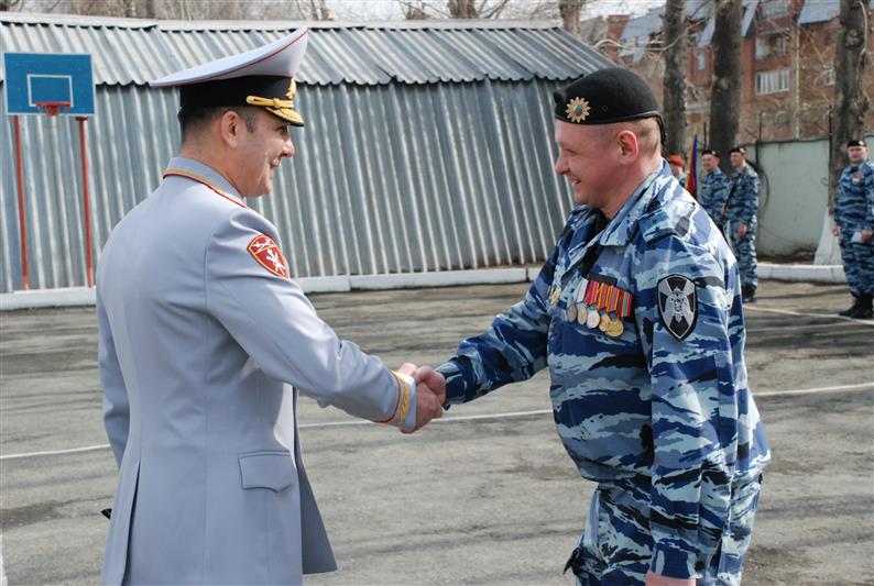 Транспортный ОМОН Управления Росгвардии по Свердловской области отметил День рождения