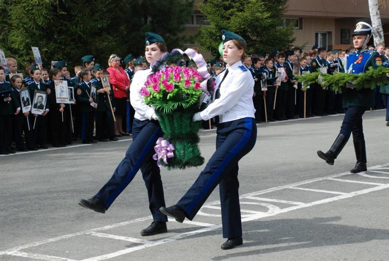 В Екатеринбургском кадетском корпусе Росгвардии состоялось торжественное мероприятие, посвящённое Дню Великой Победы