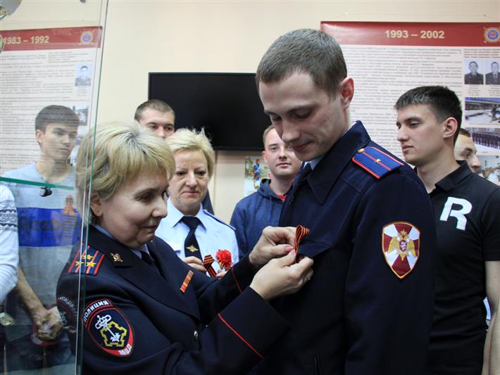 Вневедомственная охрана города Новосибирска присоединилась к акции «Георгиевская лента»