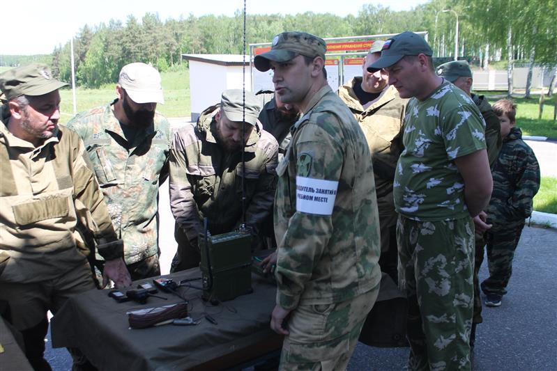 В богородской бригаде Росгвардии прошли сборы Нижегородского казачьего общества
