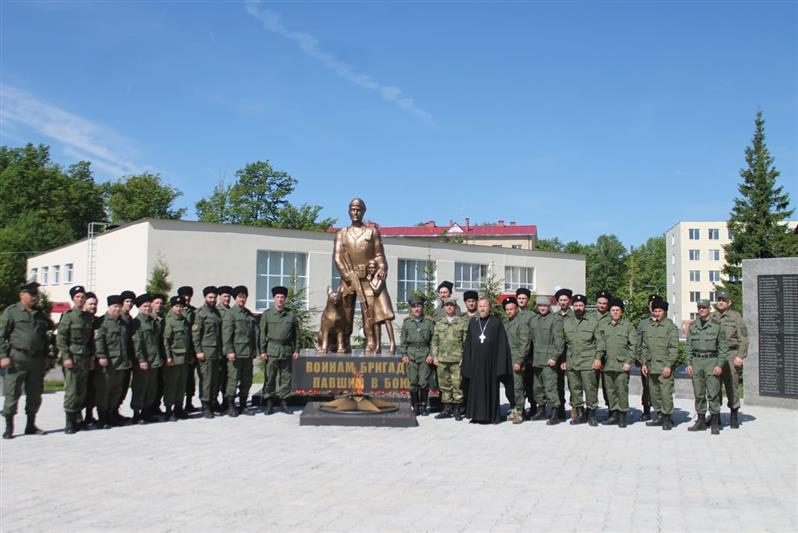 В богородской бригаде Росгвардии прошли сборы Нижегородского казачьего общества