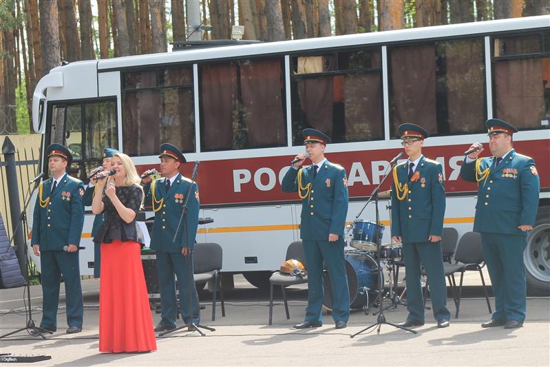 Композиции военных лет прозвучали в Богородской бригаде оперативного назначения Росгвардии