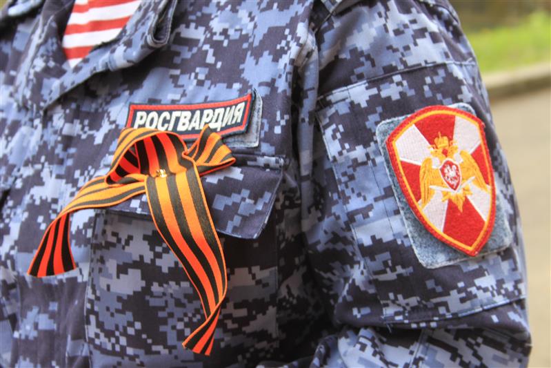В Смоленске и Ярославле росгвардейцы провели мероприятия всероссийской акции «Георгиевская лента»