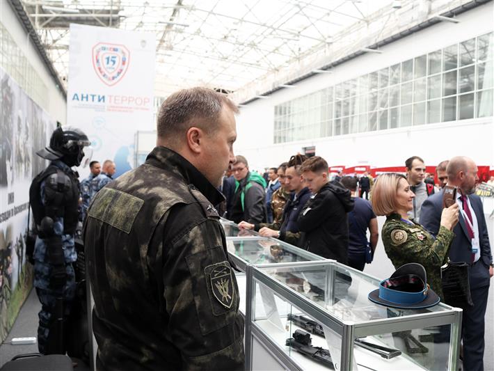 Росгвардия показала работу своих подразделений на XV Всероссийском форуме «Современные системы безопасности-Антитеррор» в Красноярске